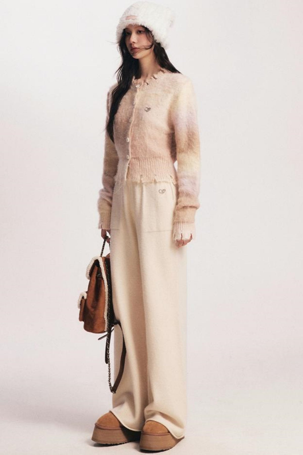 Cozy Gradient Knit Cardigan