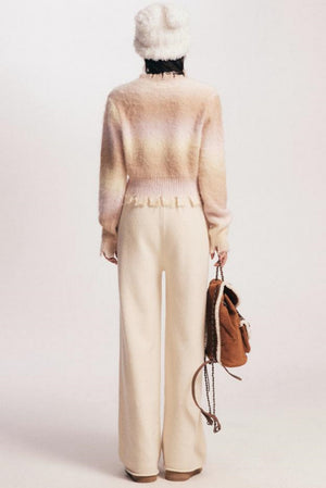 Cozy Gradient Knit Cardigan