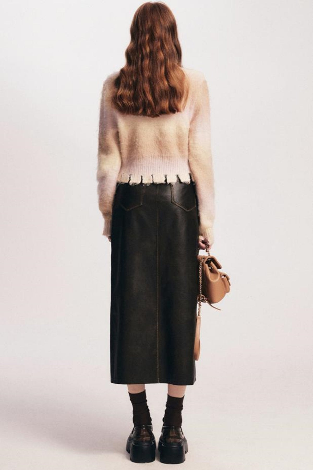 Cozy Gradient Knit Cardigan