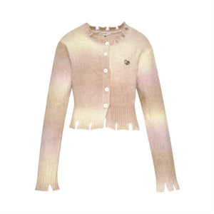 Cozy Gradient Knit Cardigan