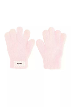 Cozy Three-Tone Gloves