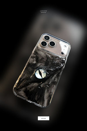 Pinterest Pin for Creative 3D Smoky Eye iPhone Case - Unique Artistic Protective Cover iPhone 17 / New Smoky Eye