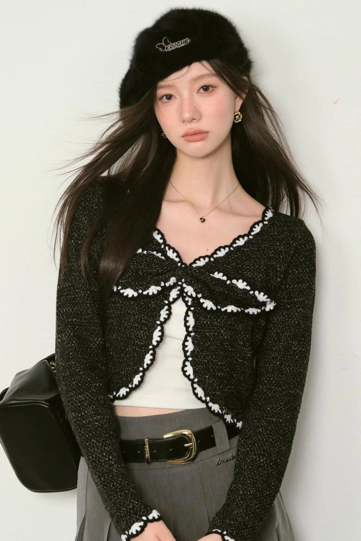 Crochet Color Clash Cardigan