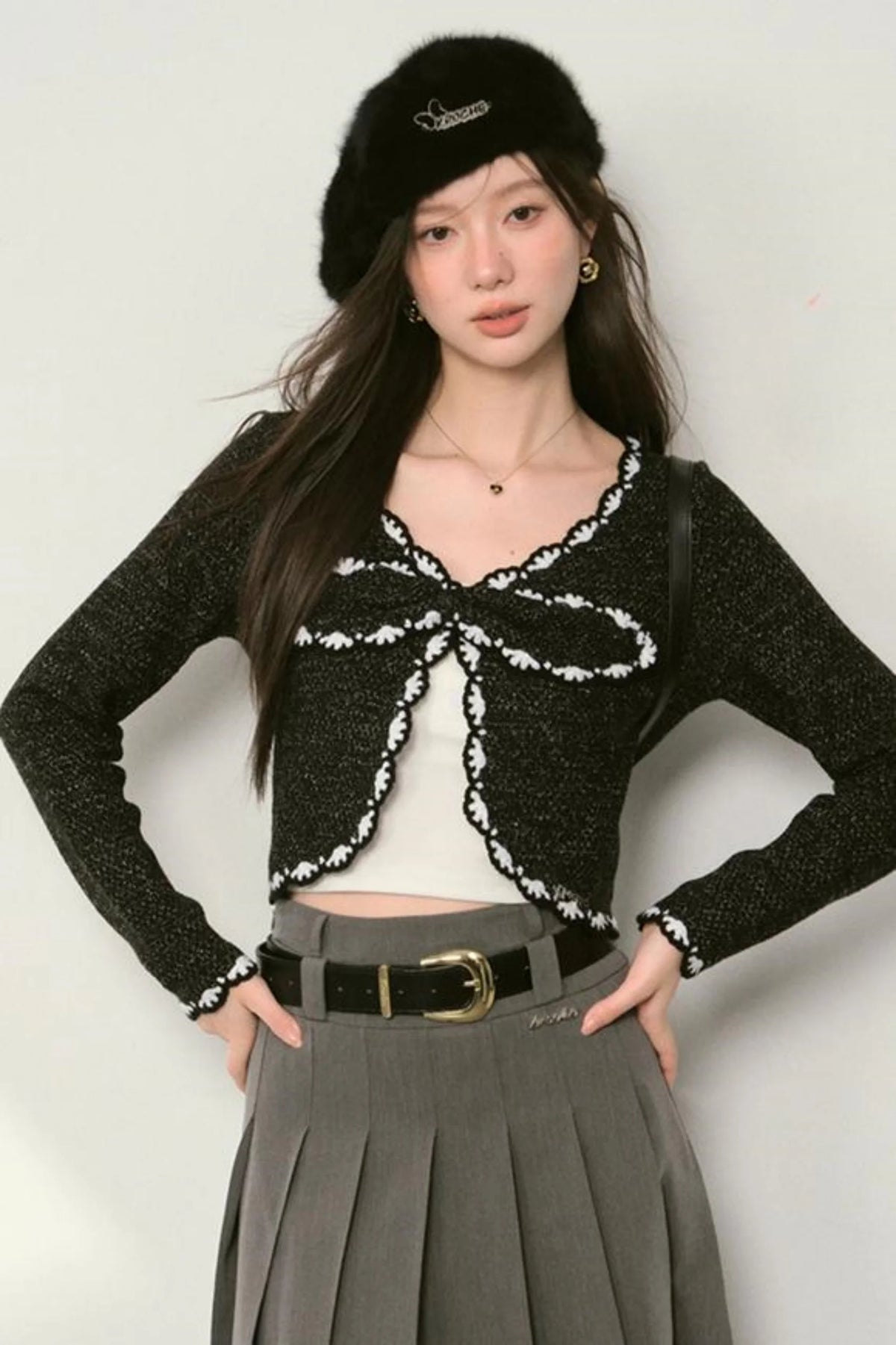 Crochet Color Clash Cardigan