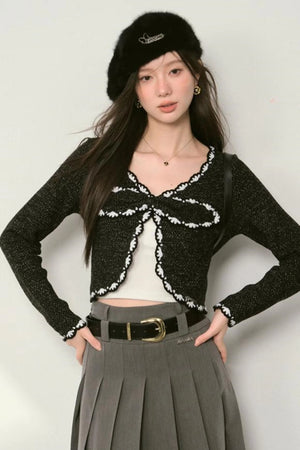 Crochet Color Clash Cardigan