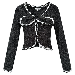 Crochet Color Clash Cardigan