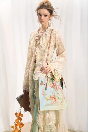 Crochet Lace Goddess Cardigan
