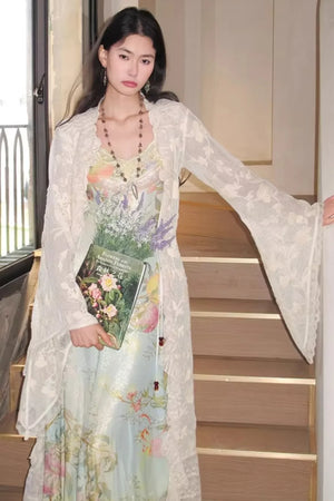 Crochet Lace Goddess Cardigan