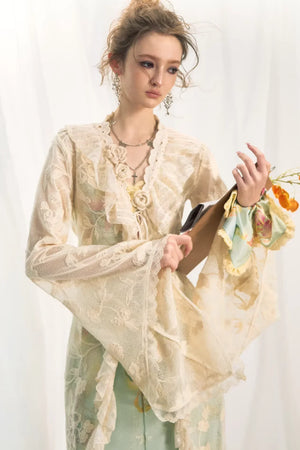 Crochet Lace Goddess Cardigan