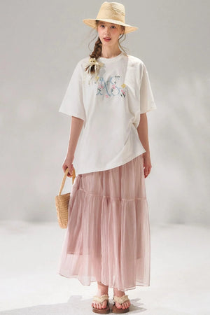 Cross-Stitch Embroidered Top