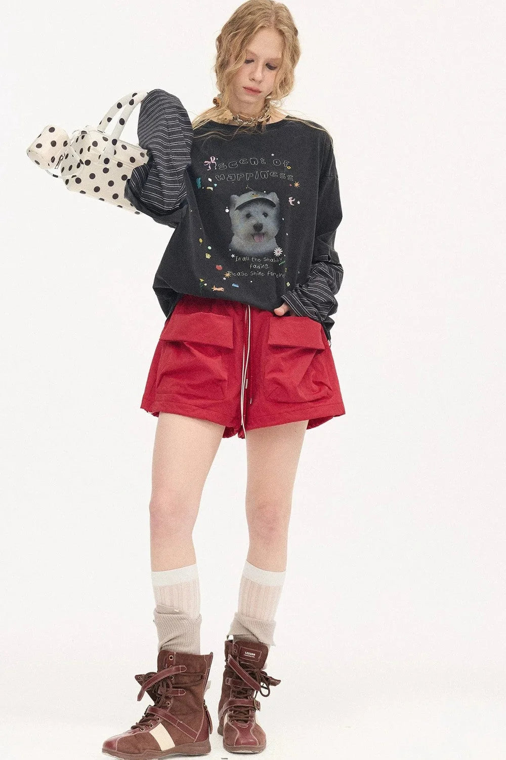 Cuffed Pocket Cargo Shorts
