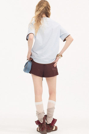 Cuffed Pocket Cargo Shorts
