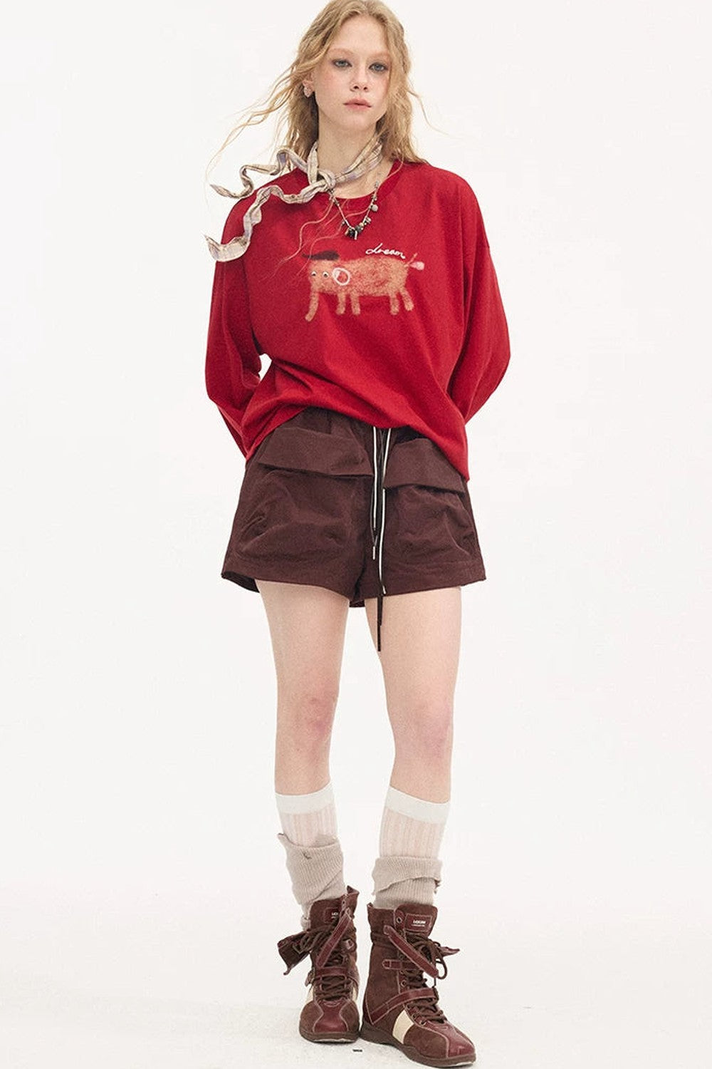 Cuffed Pocket Cargo Shorts