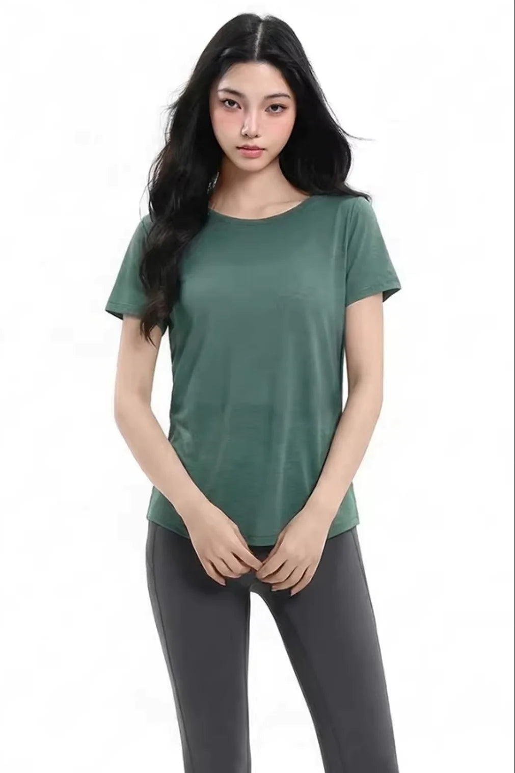 Cut-Out Back Yoga Top