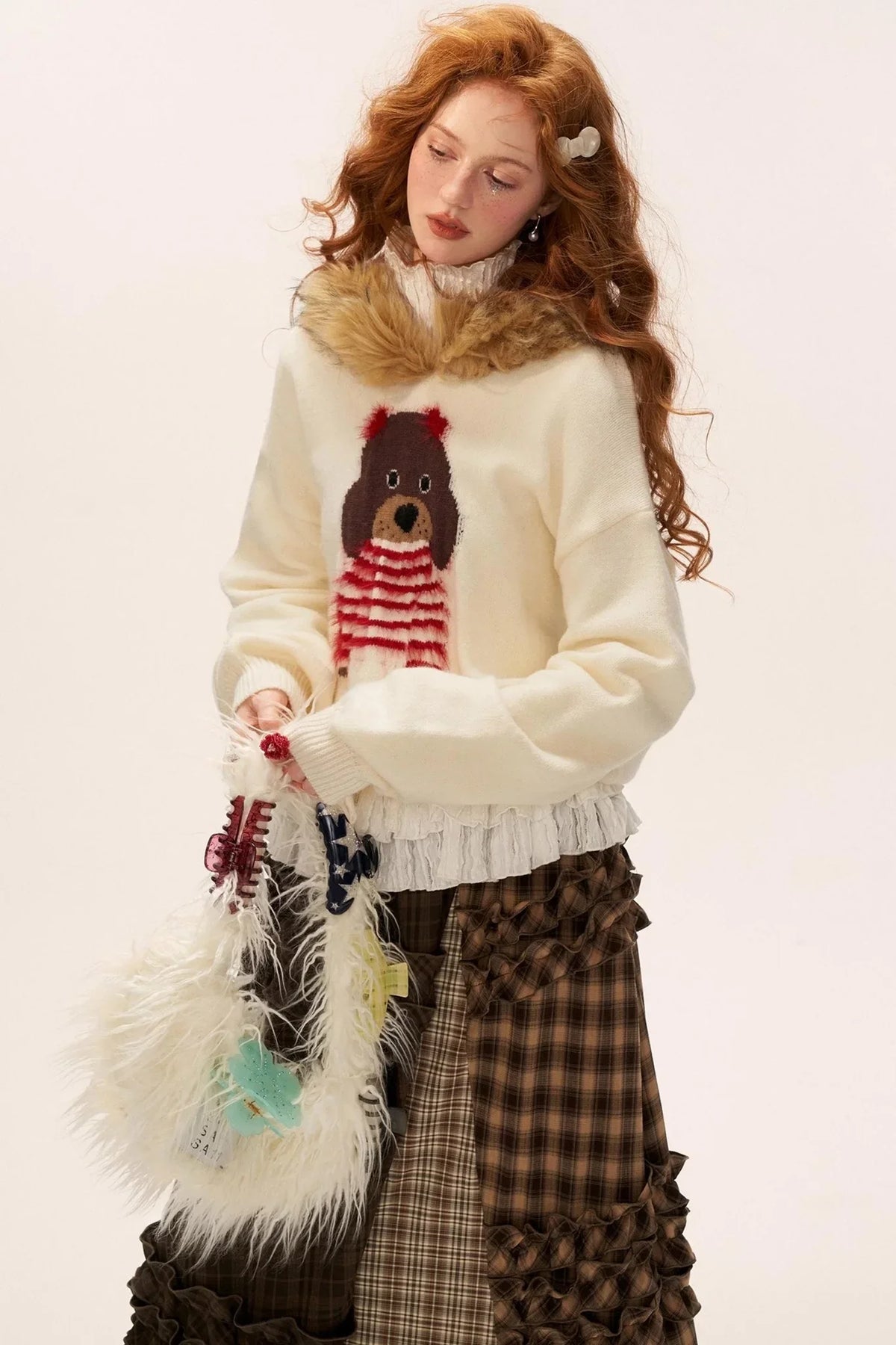 Cute Dog Hooded Sweater