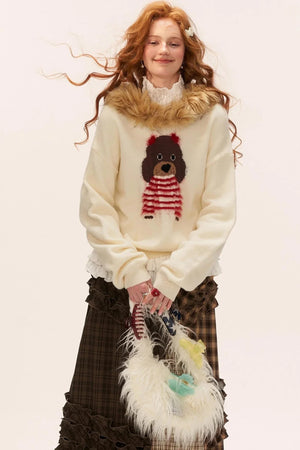 Cute Dog Hooded Sweater