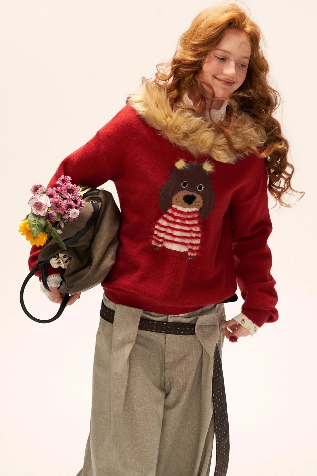 Cute Dog Hooded Sweater
