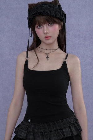 Dark Heart Buckle Camisole
