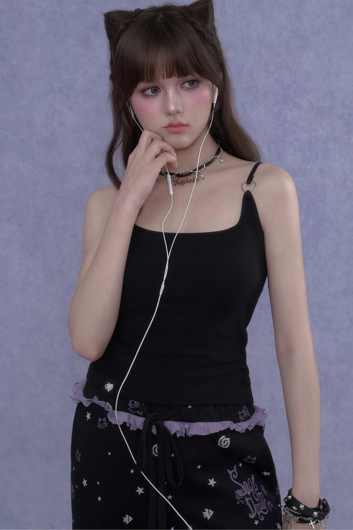 Dark Heart Buckle Camisole