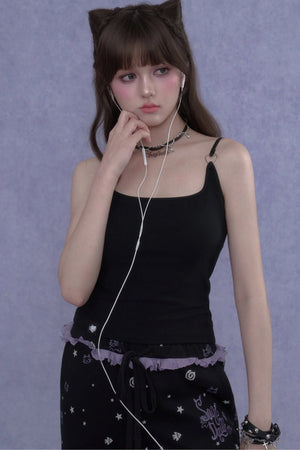 Dark Heart Buckle Camisole