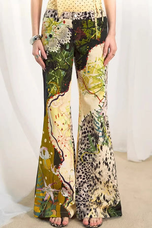 Dark Moon Leopard Print Pants