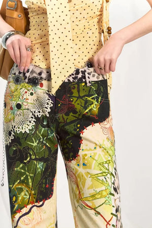 Dark Moon Leopard Print Pants