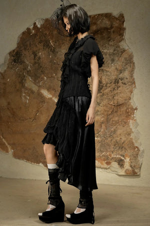 Dark Punk Retro Blouse
