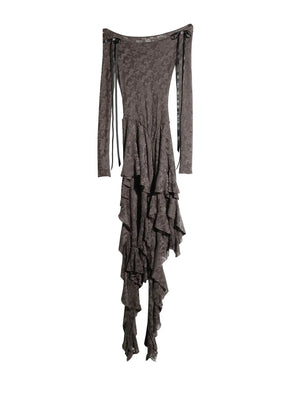 Dark Stray Fairy Irregular Ruffle Wasteland Set-Up