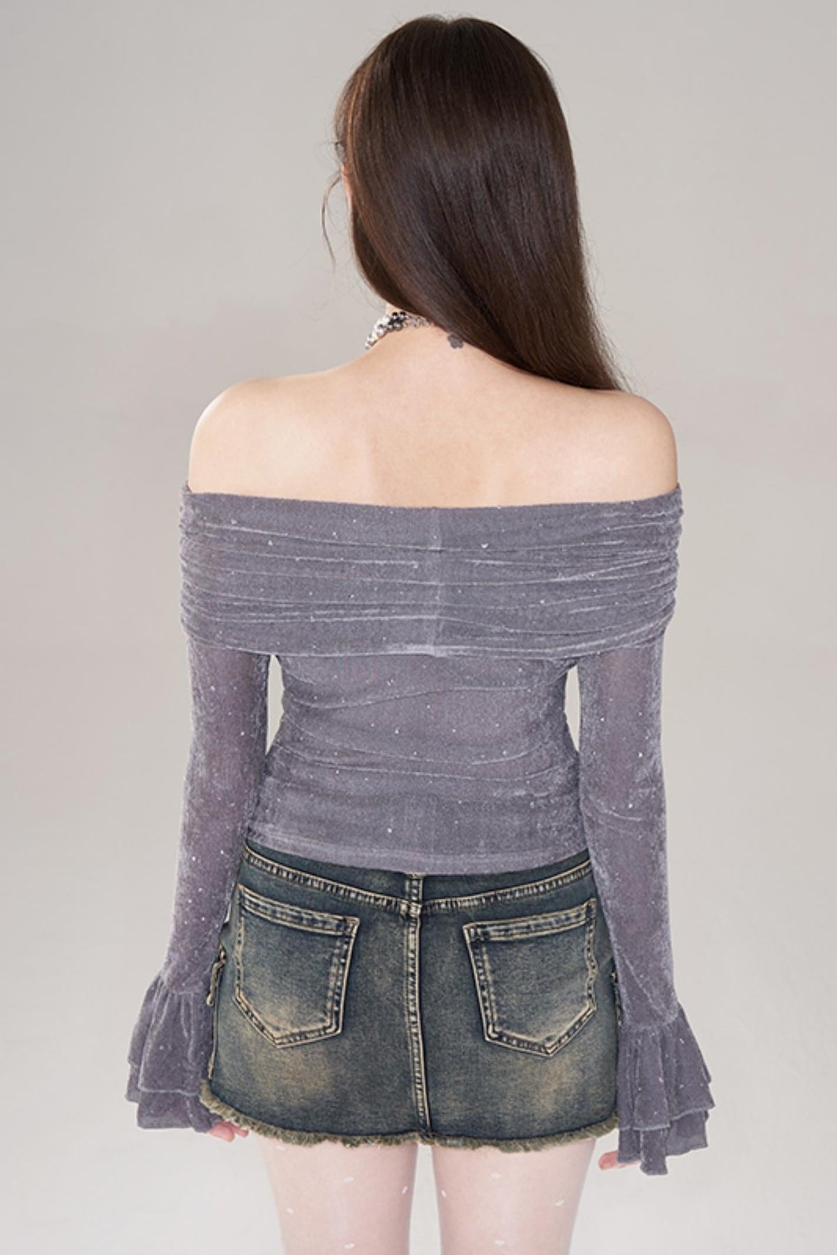 Dazzling Rhinestone Top