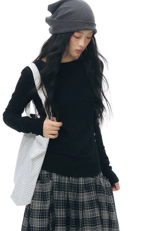 Decorative Button Layered Top