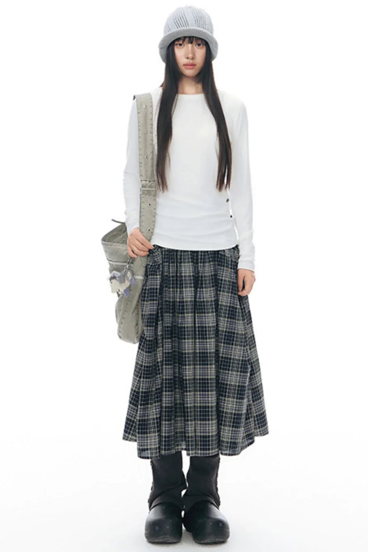 Decorative Button Layered Top