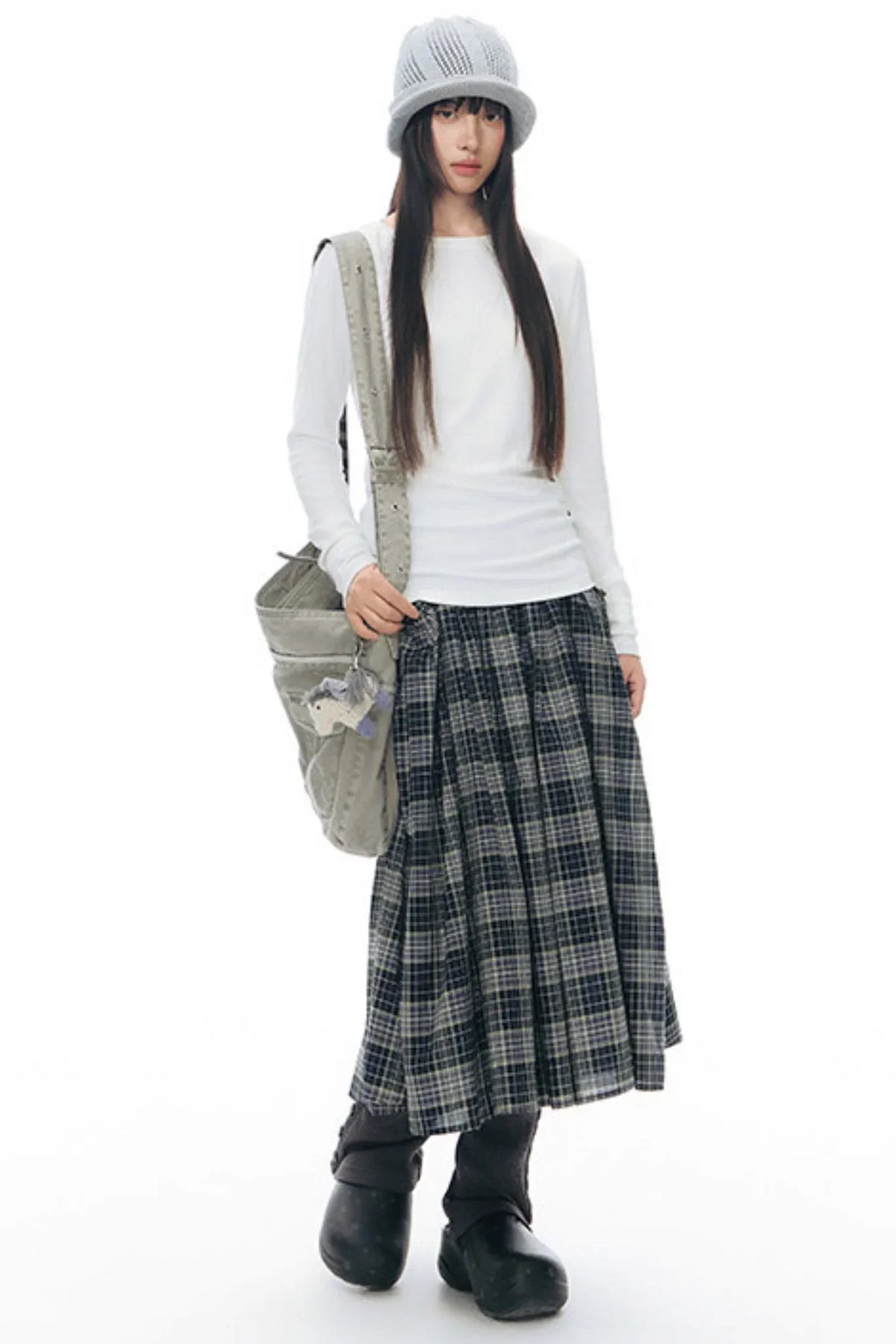 Decorative Button Layered Top