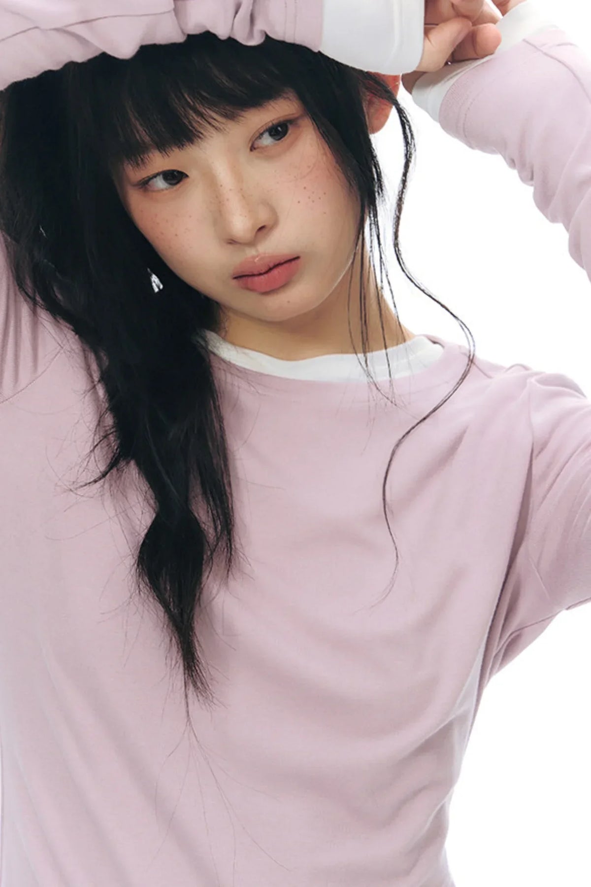 Decorative Button Layered Top