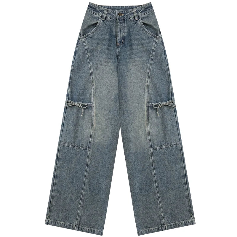 Denim Asymmetry Fit Pants