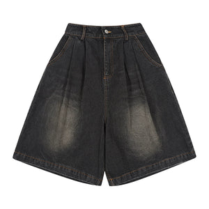 Denim Cropped Pants