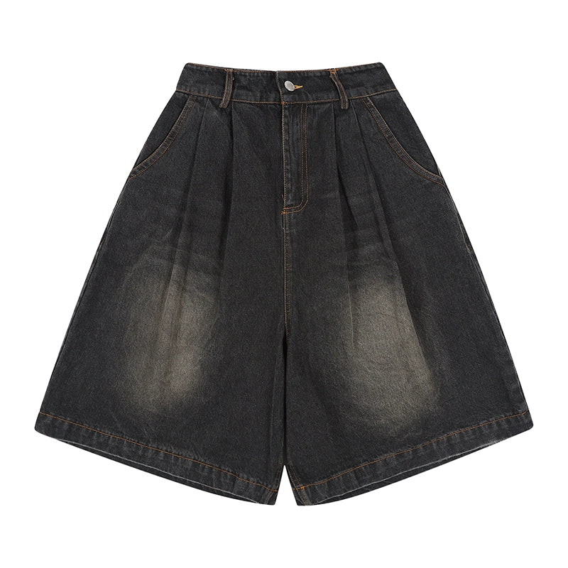 Denim Cropped Pants