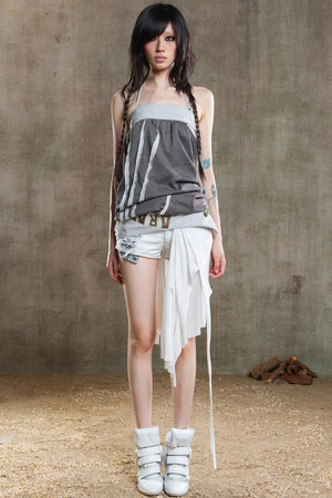 Denim Multi-Wear Shorts
