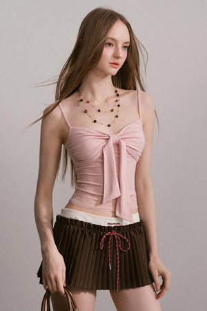 Design Sense Bow Waist Suspender Set