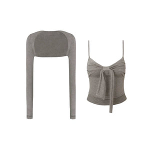 Design Sense Bow Waist Suspender Set