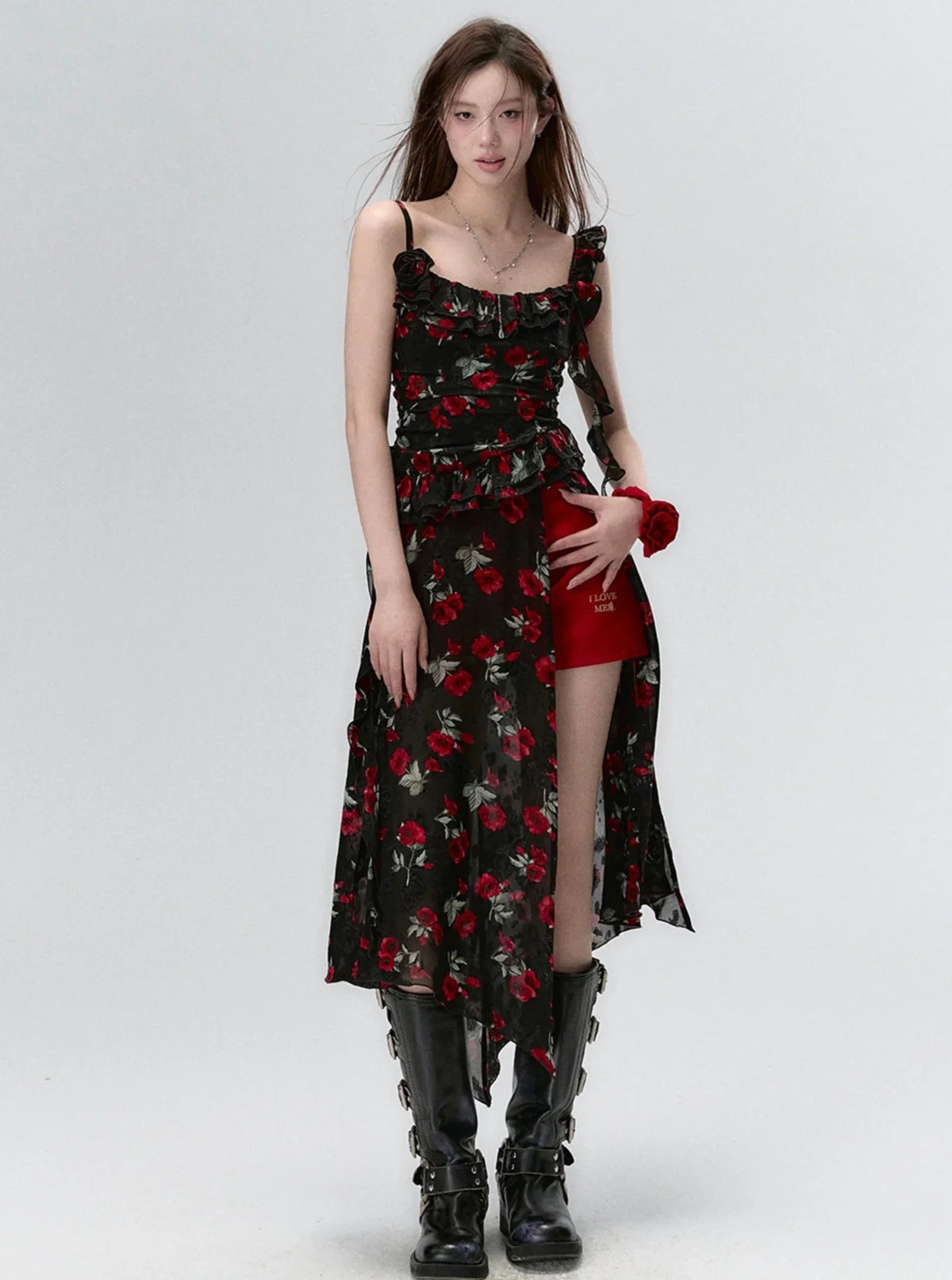 Design Sense Two Detachable Slip Dress Top