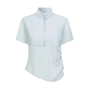 Detachable Cape Sleeveless Shirt