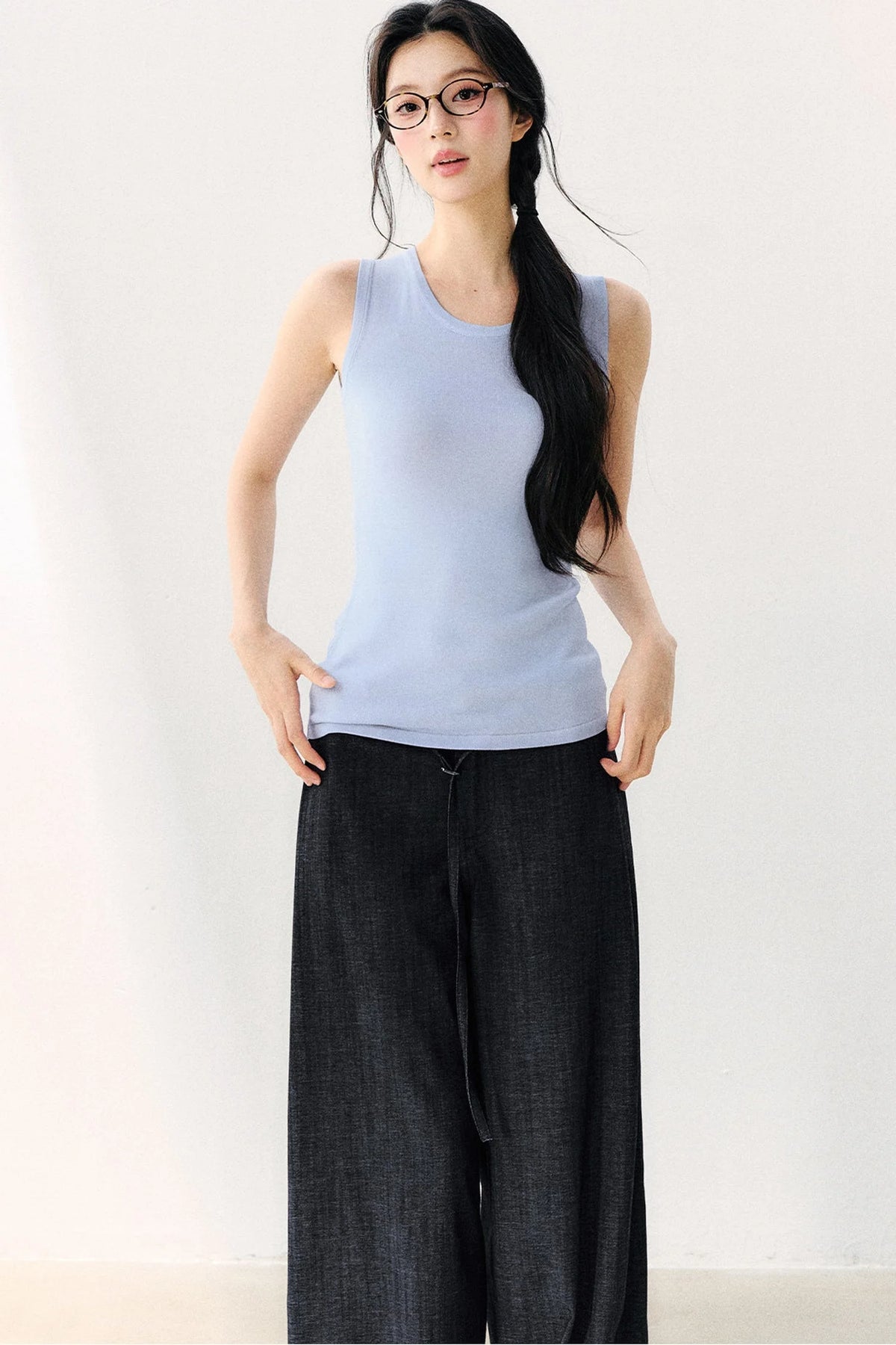 Detachable Shawl Knit Top Set-Up