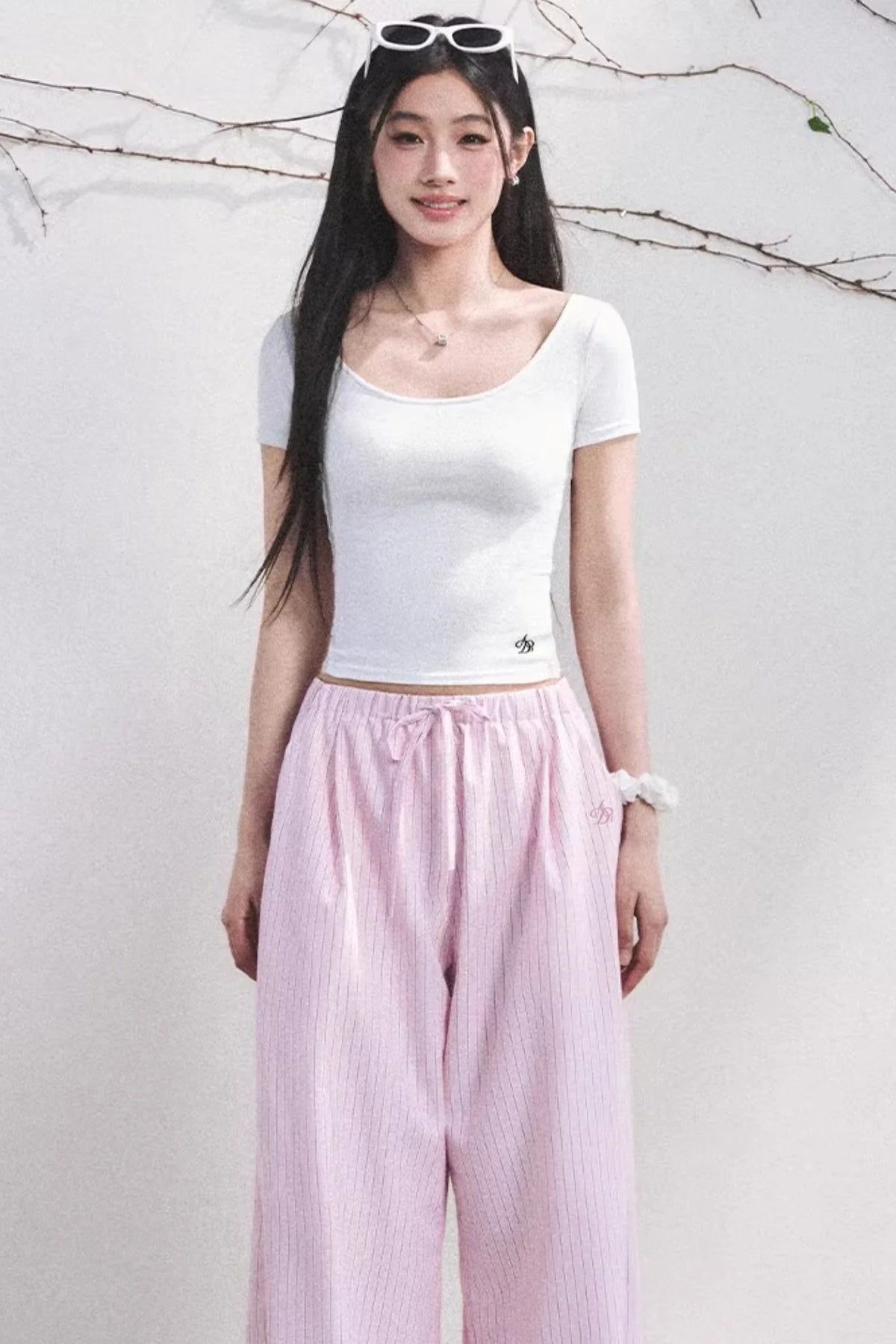 Dewdrop Lace Backless Top