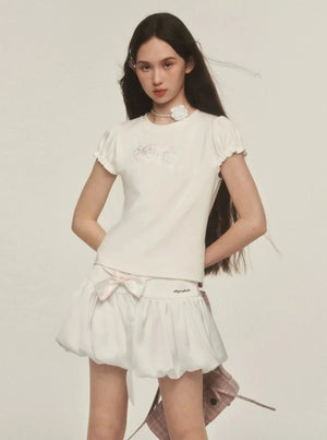 Diamond Bud Sleeve T-Shirt