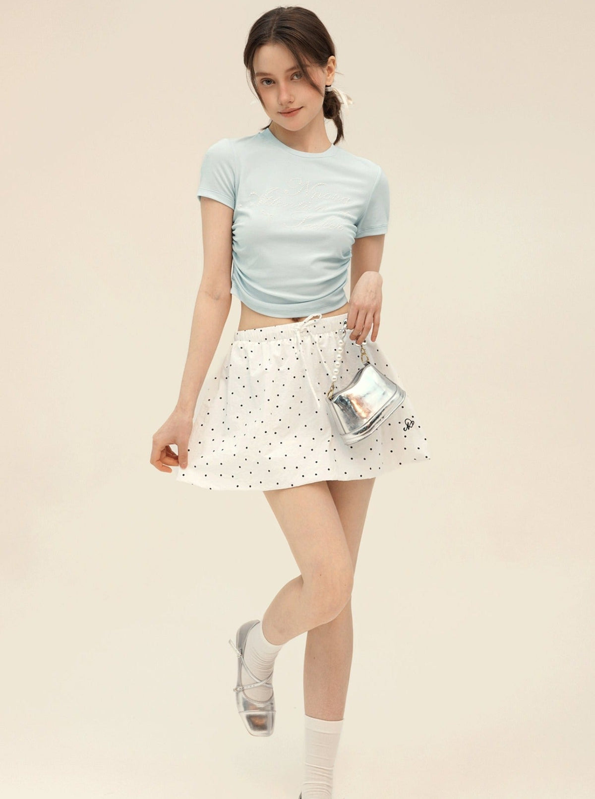 Diamond Waist Side Shirring Set-Up