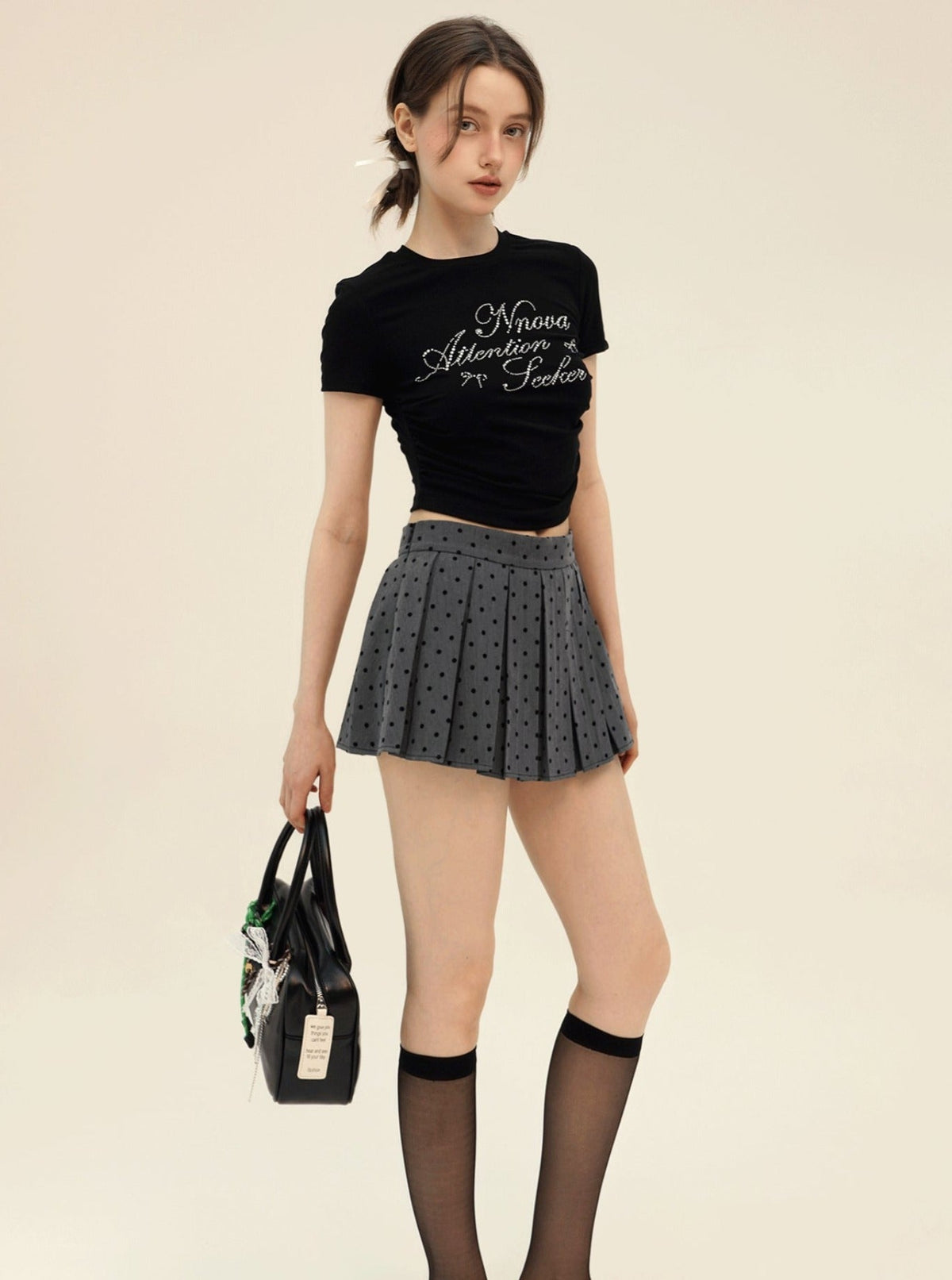 Diamond Waist Side Shirring Set-Up