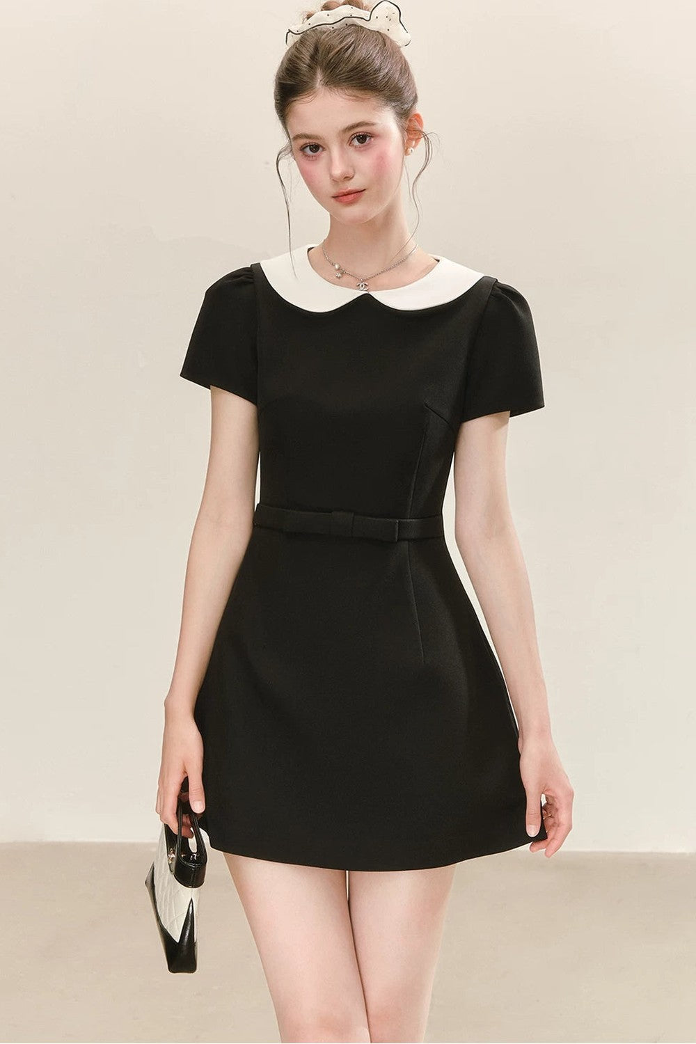 Doll Collar A-Line Dress