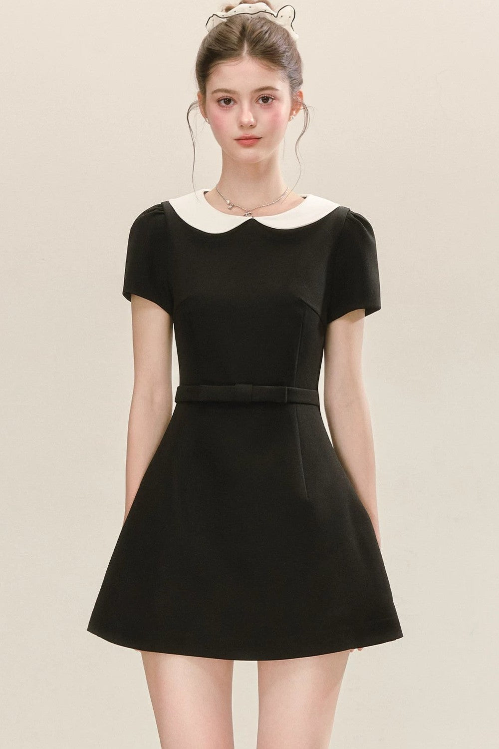 Doll Collar A-Line Dress