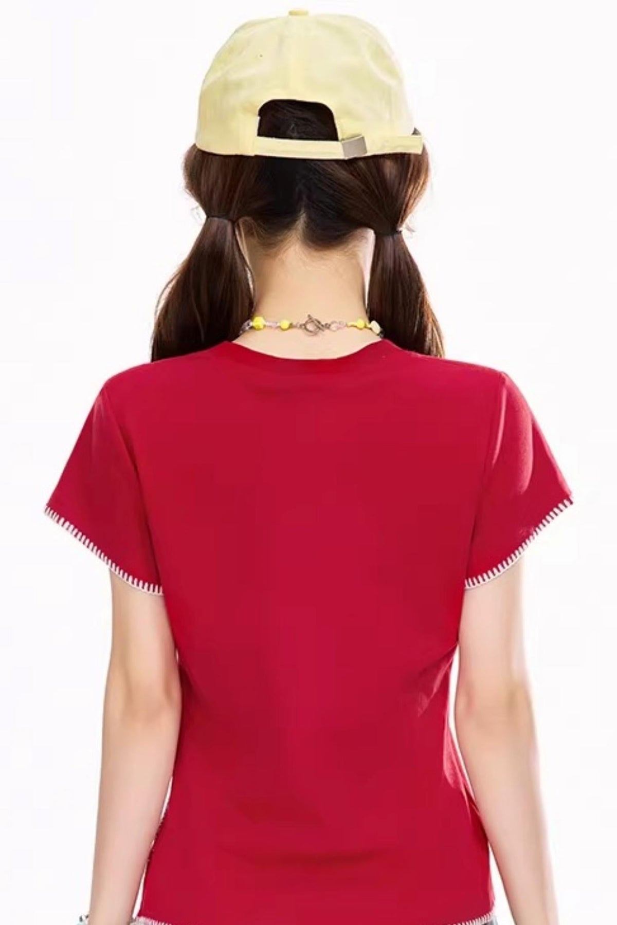 Dopamine Apple Print Top