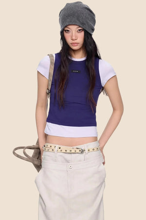 Dopamine Retro Slim-Fit Top